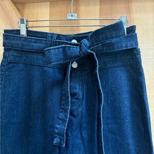 Women's Dark Blue Flare Jeans